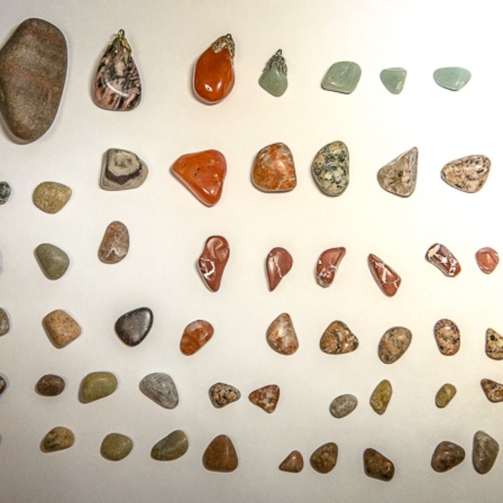 62 Variety of Stones for Jewellery Making/Crafts ASSORTED LOT